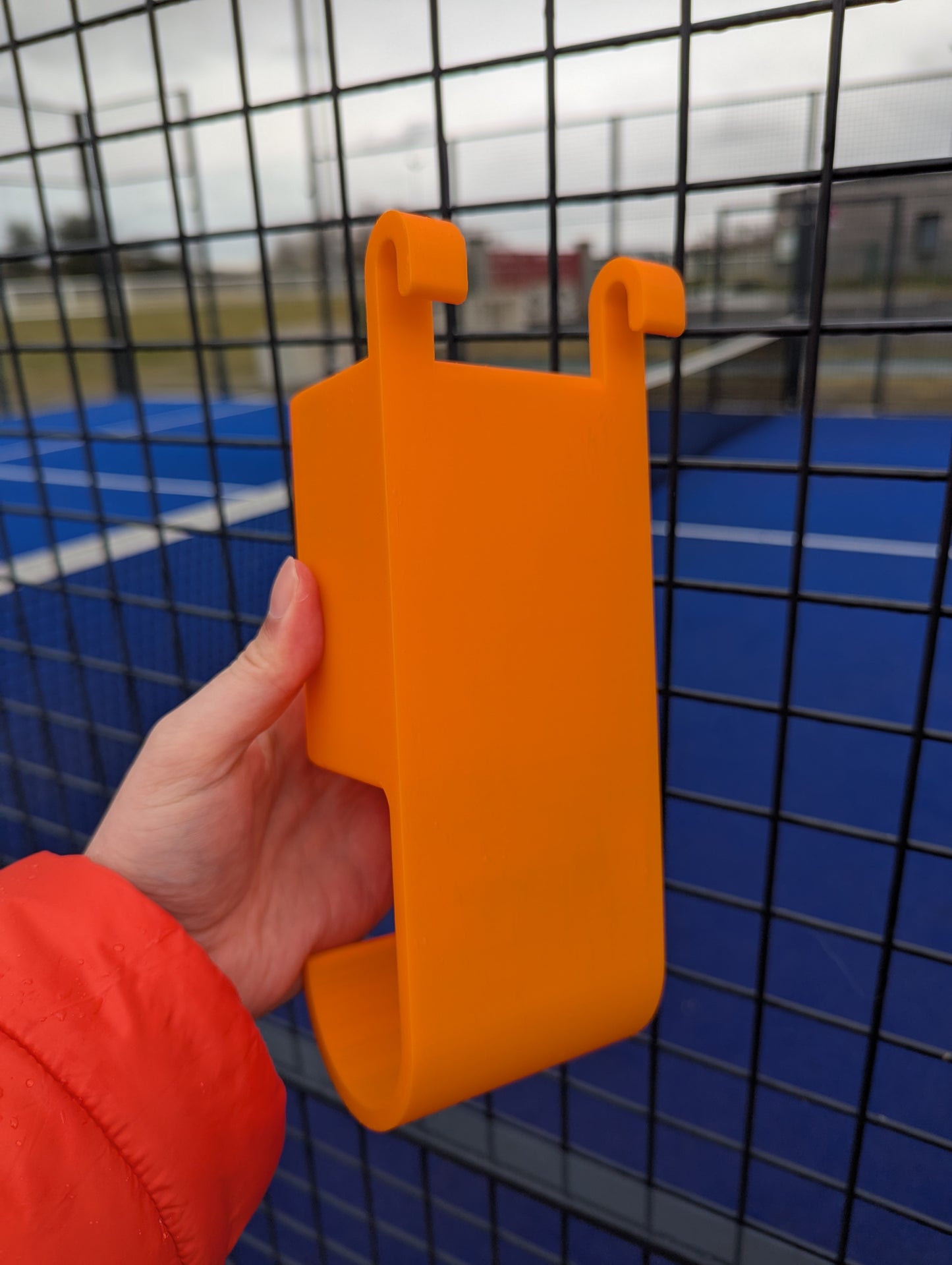 Support Gourde & Serviette Padel | Modèle Personnalisable