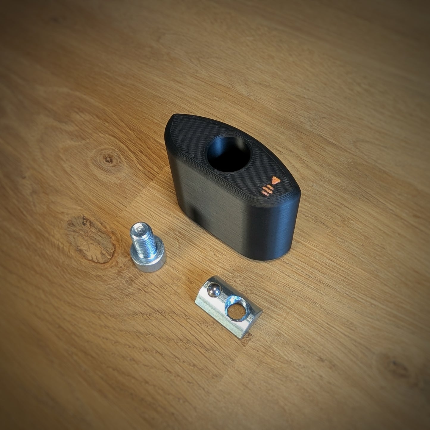 Support casque audio pour cockpit et châssis simracing en profilé aluminium