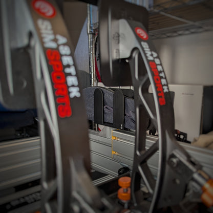 Support gants simracing | Boîte à gants chassis profilé alu