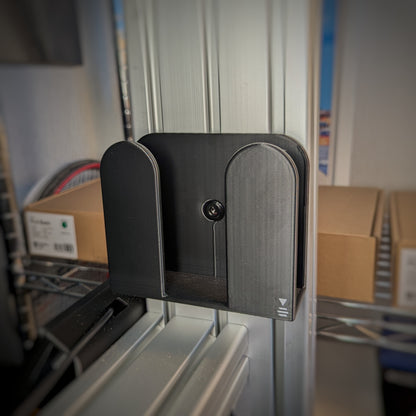 Support gants simracing | Boîte à gants chassis profilé alu