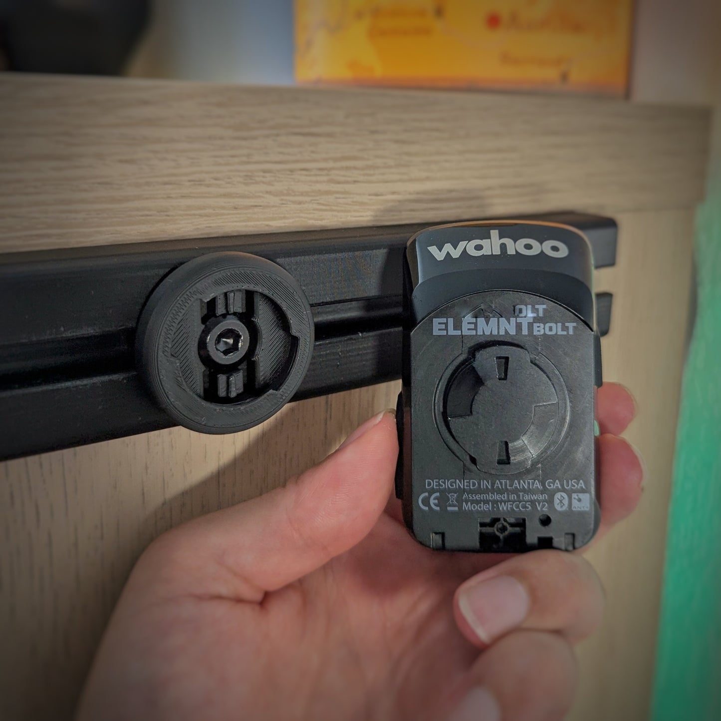 Support de rangement ordinateur de vélo Wahoo ELEMNT