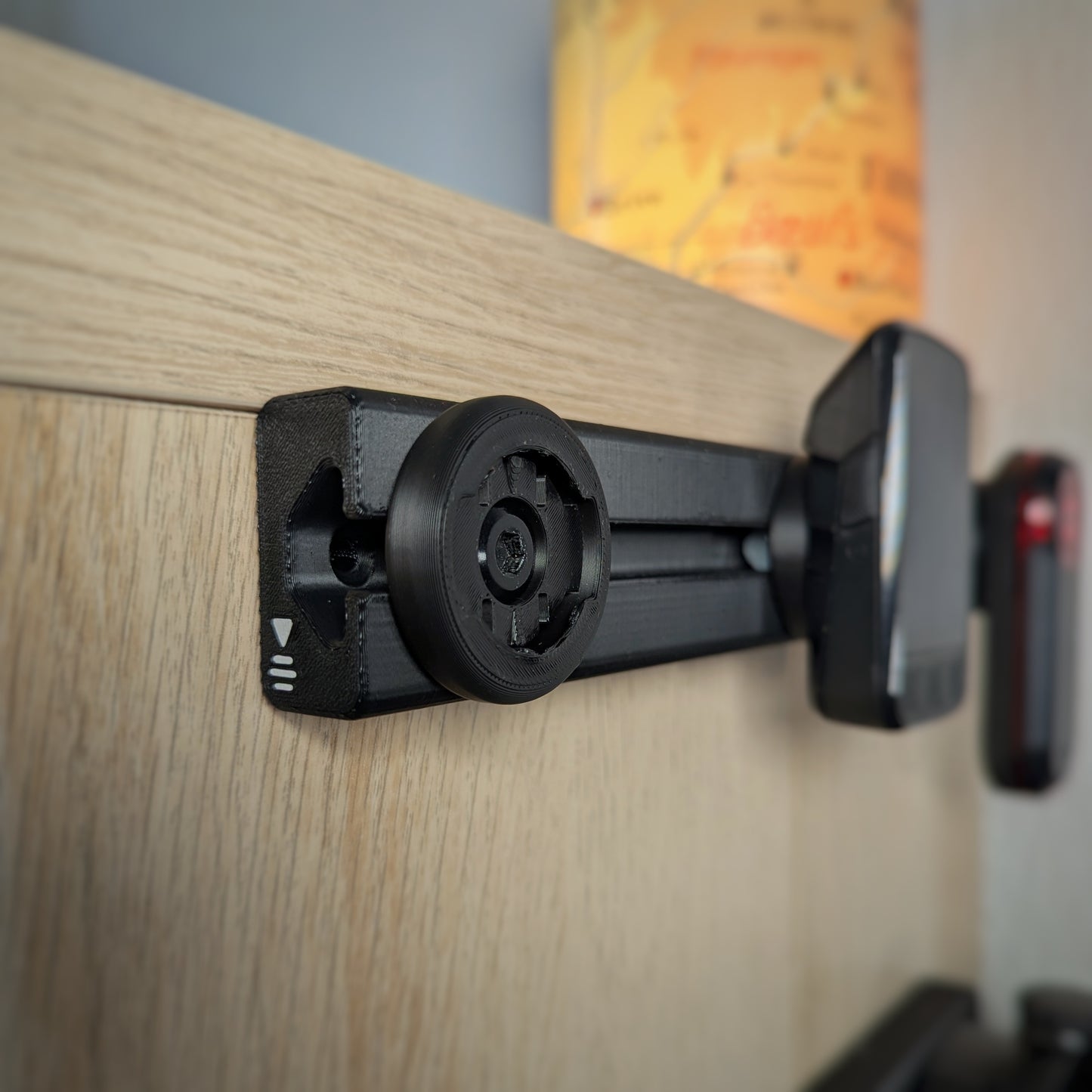 Support de rangement Garmin – compteur de vélo, radar Varia et lampe vélo