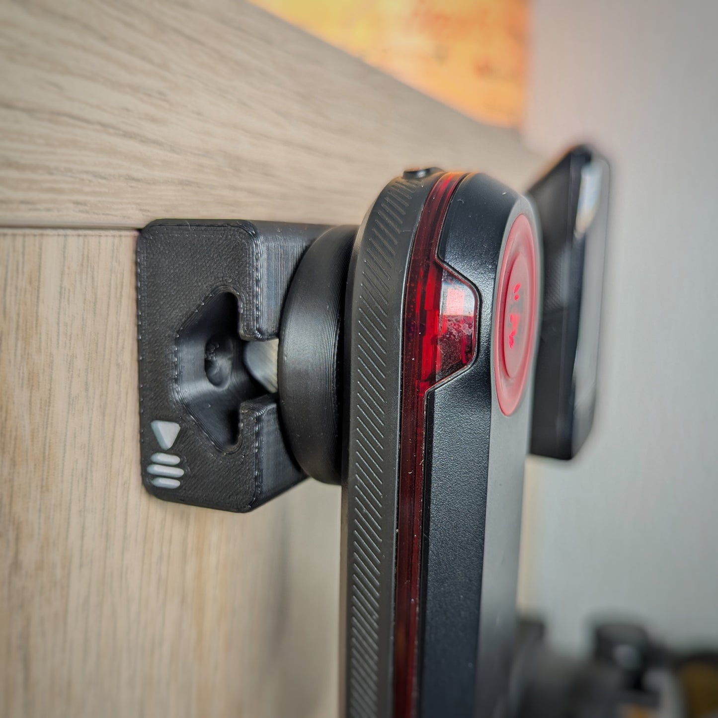 Support de rangement Garmin – compteur de vélo, radar Varia et lampe vélo