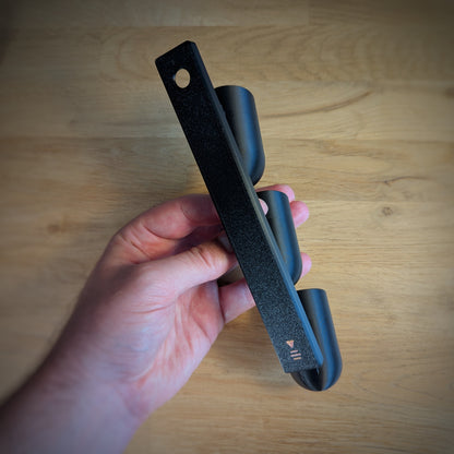 Support de rangement gonfleur vélo et cartouches CO2