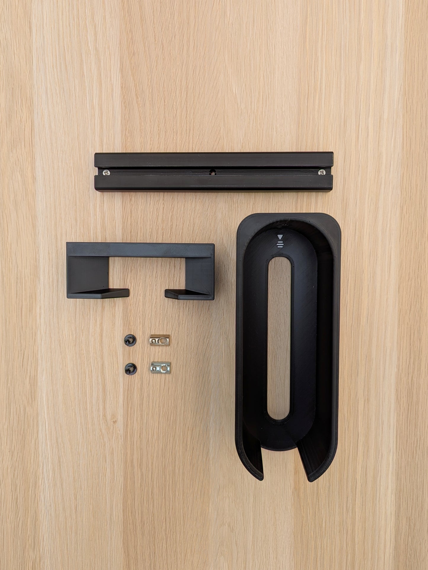 Starter Kit rangement padel | Barre modulaire+ Support raquette + Tripack balles