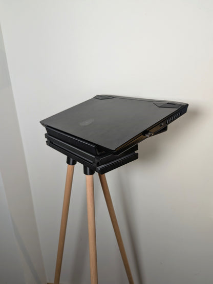 Support ordinateur pour home trainer