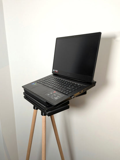 Support ordinateur pour home trainer