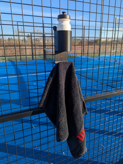 Support Gourde & Serviette pour Padel