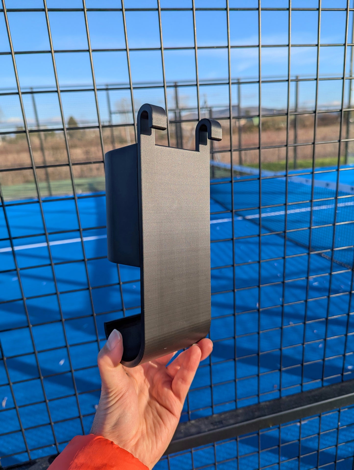 Support Gourde & Serviette pour Padel