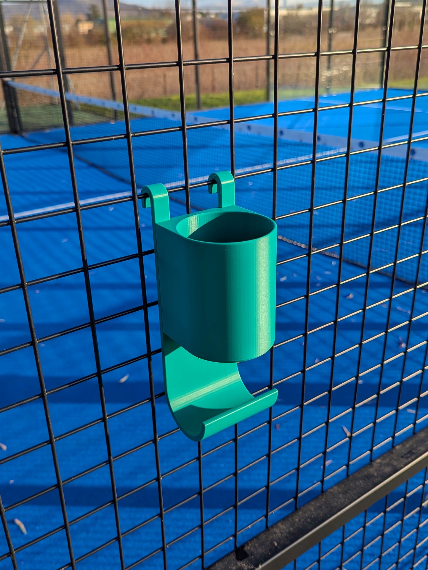 Support Gourde & Serviette pour Padel