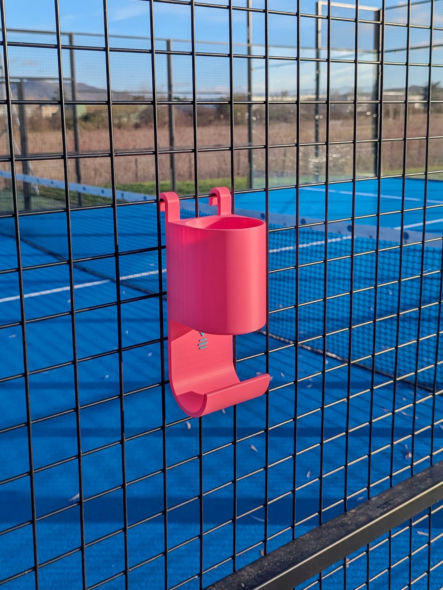 Support Gourde & Serviette pour Padel