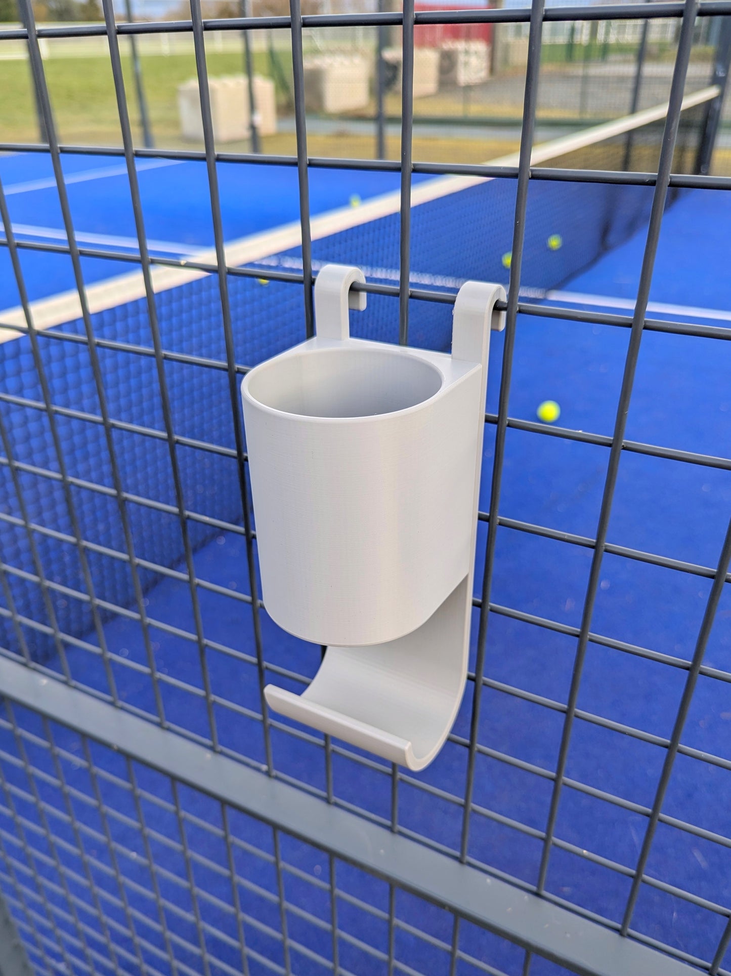 Support Gourde & Serviette pour Padel