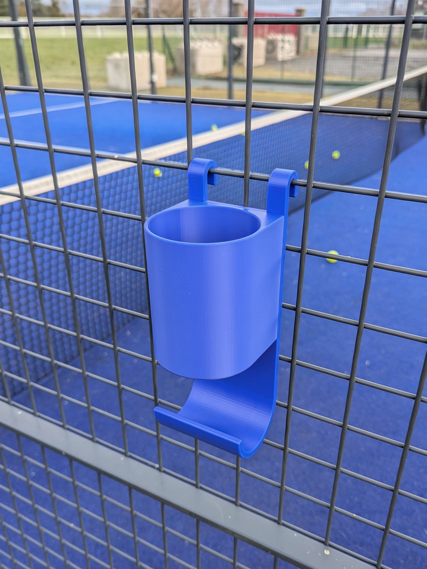 Support Gourde & Serviette pour Padel