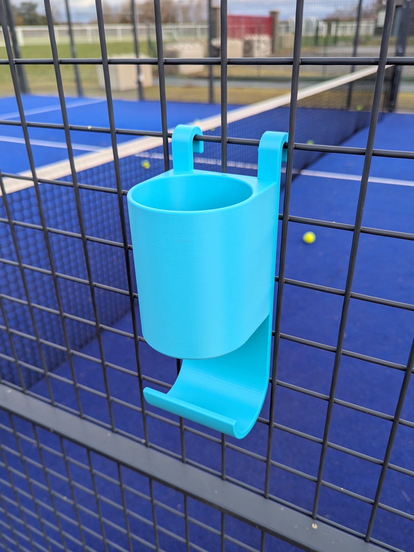 Support Gourde & Serviette pour Padel