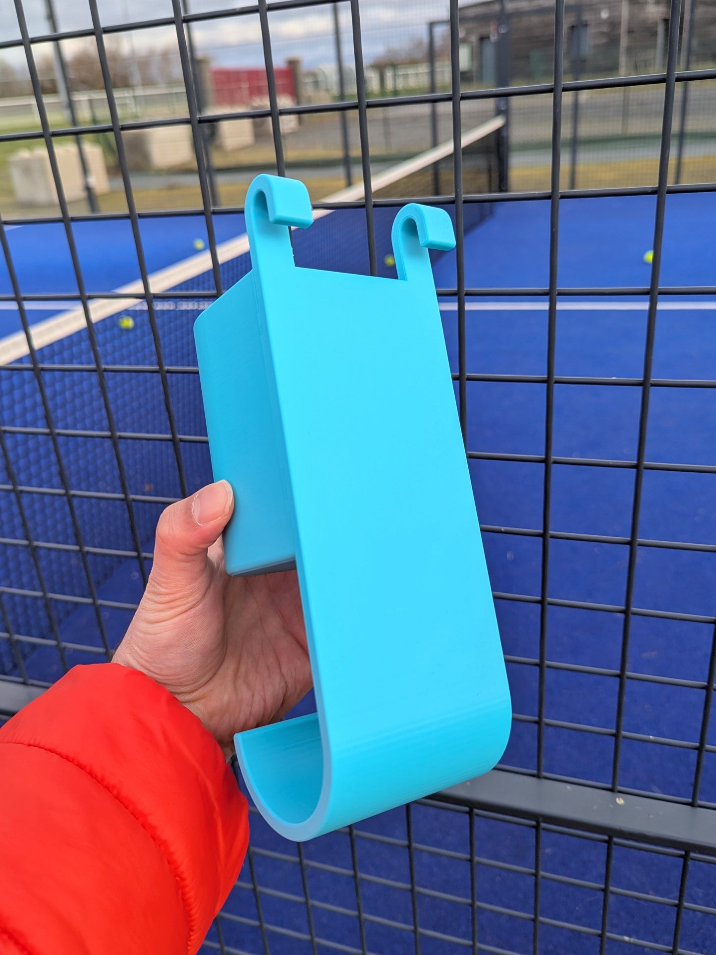 Support Gourde & Serviette pour Padel