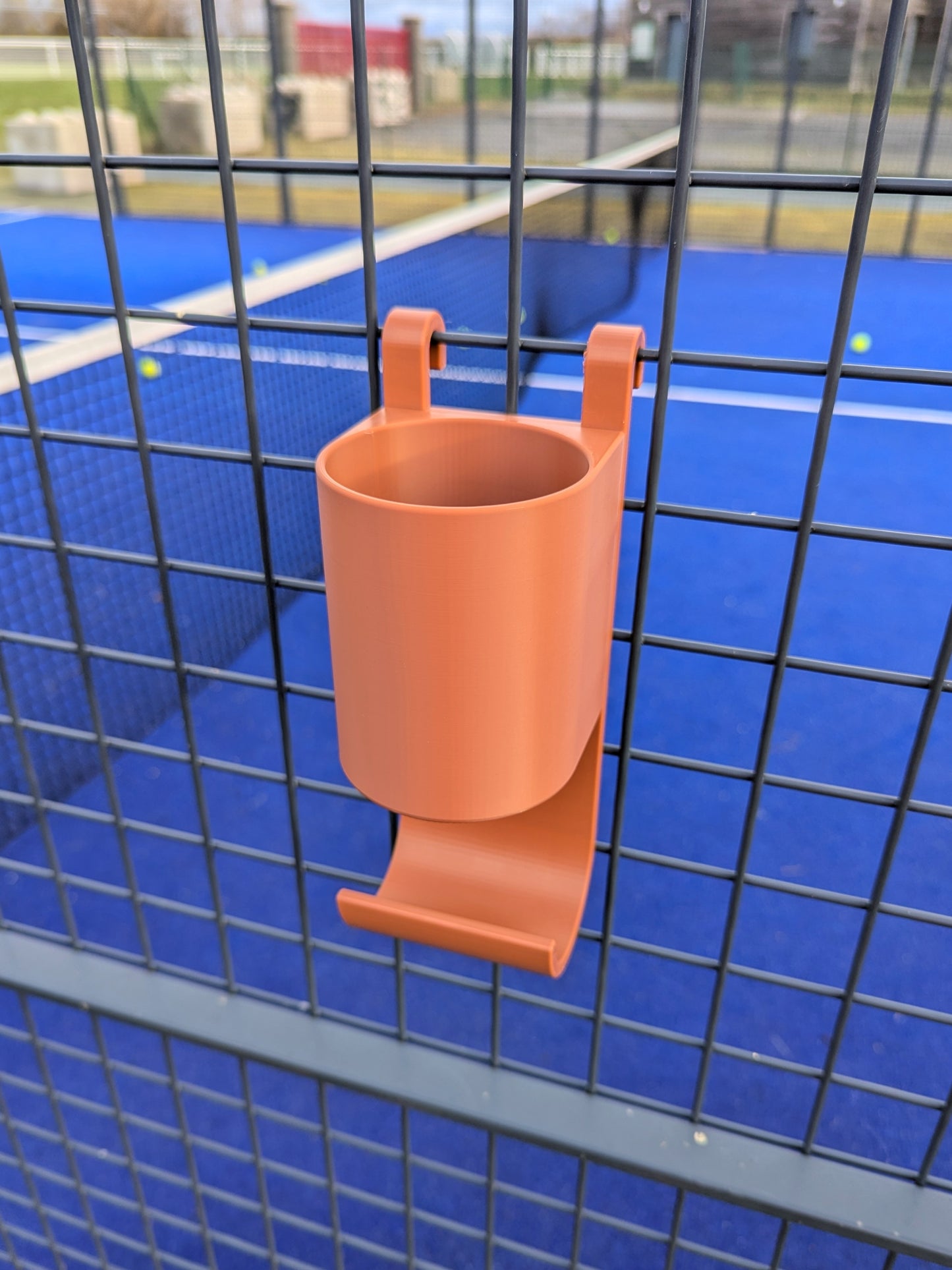 Support Gourde & Serviette pour Padel