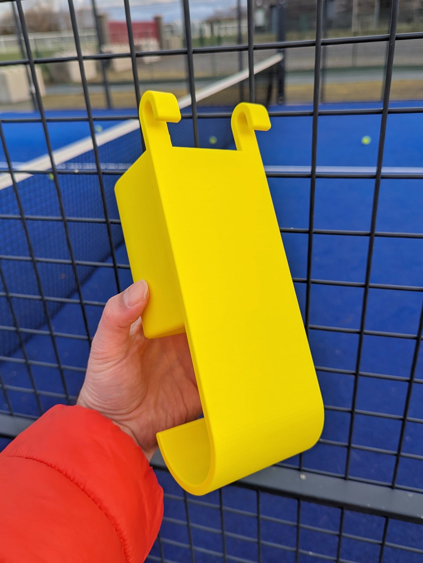 Support Gourde & Serviette pour Padel